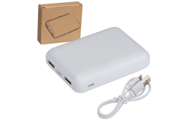 Powerbank 10000 mAh - weiß