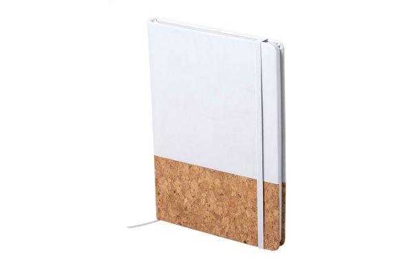 Purroc Notizbuch, weiss/natur