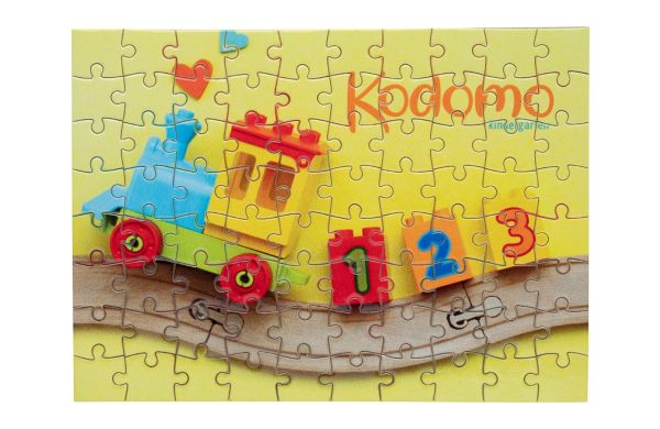 Puzzle mit Sublimationsdruck Mizzle, Weiss