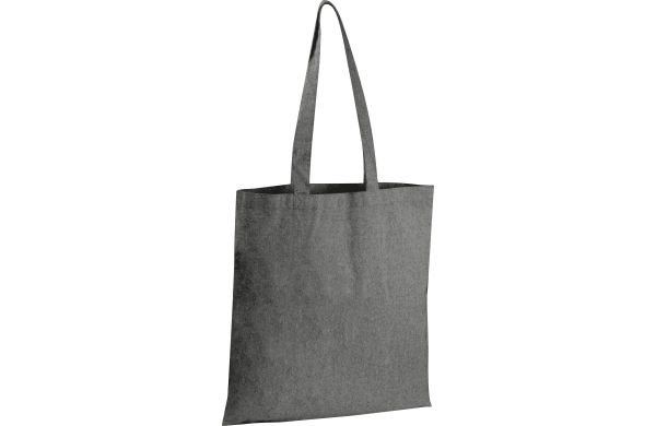 Recycelte Baumwolltasche 140gm² - schwarz