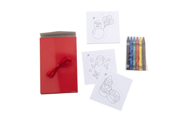 Rodjol Weihnachts-Malset, rot