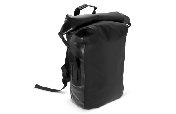 Rolltop-Rucksack 25L, schwarz