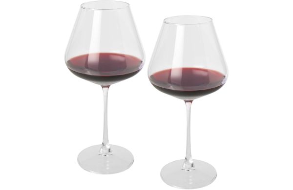 Rosso 2-tlg. Weinglas Set, weiss