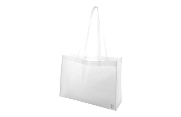 RPET-Einkaufstasche Guzzin, weiß