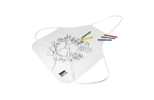 RPET Kinderschürze zum Bemalen Ecolo