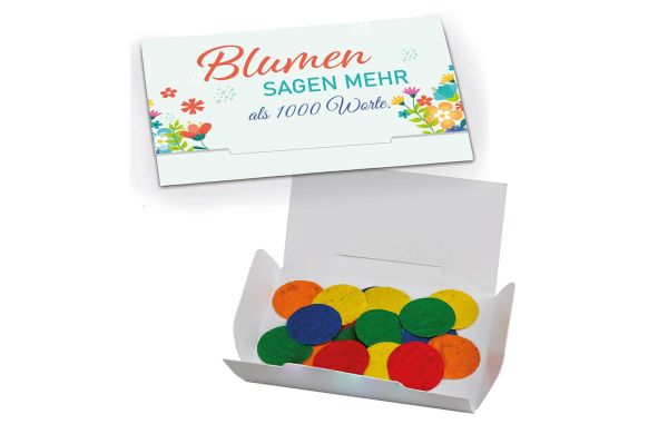 Samenpapier-Konfetti