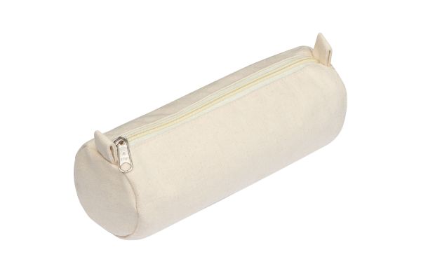 Schlampermäppchen aus Baumwolle - beige