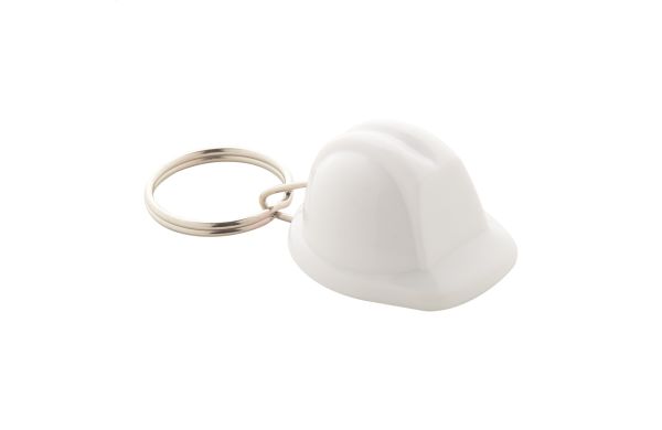 Schlüsselanhänger Bobby, weiss