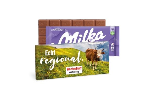 Schokolade von Milka 100 g Klimaneutral FSC