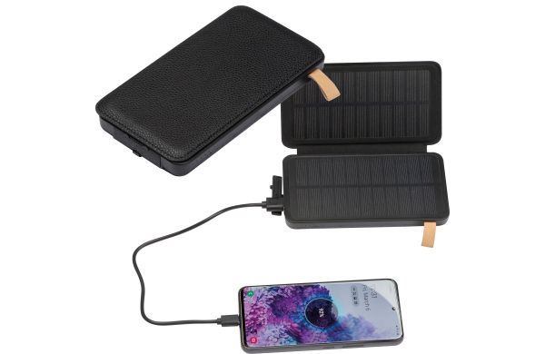 Solarpowerbank 8000 mAh - schwarz