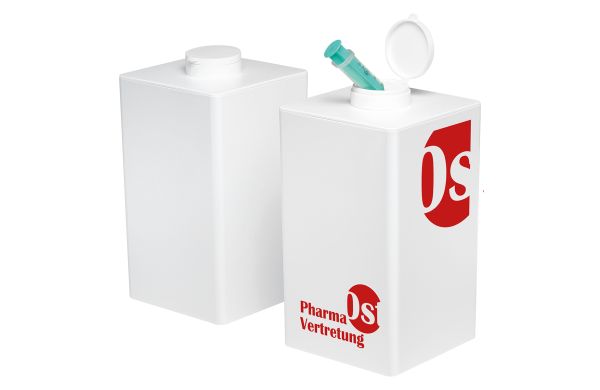 Spritzen-Entsorgungsbehälter