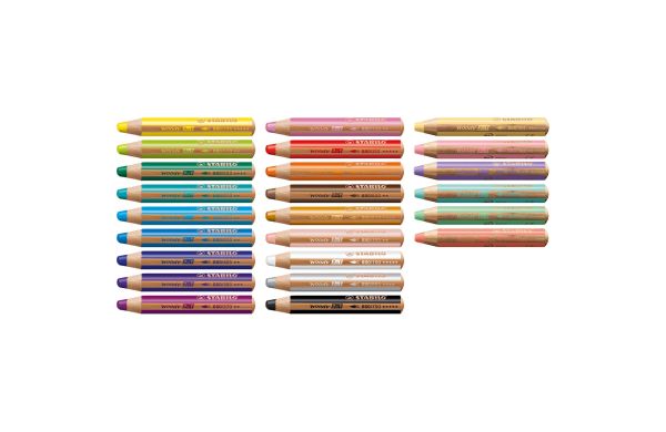 STABILO woody 3 in 1 Farbstift 1er-Set