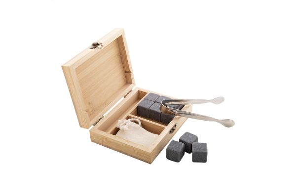 Steineiswürfel-Set Bourbon, weiss