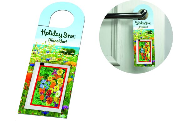 Türanhänger Blühendes Willkommen