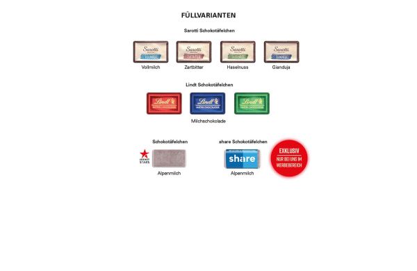 Täfelchen Adventskalender