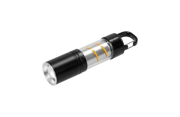Taschenlampe "Lumi", 13 cm, schwarz