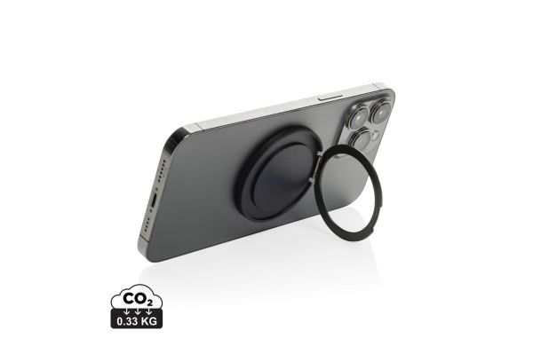 Terra Magnetic magnetischer Handyhalter mit Ring, grau