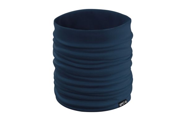 Terrax Multifunktions-Schal aus RPET, dunkelblau