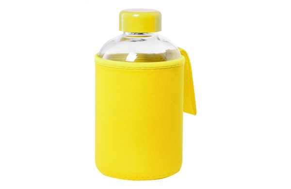 Tesso Glas-Sportflasche, gelb