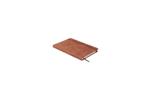 TINT DIN A5 Smokey Notizbuch PU, braun