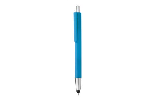 Touchpen mit Kugelschreiber Rincon, hellblau