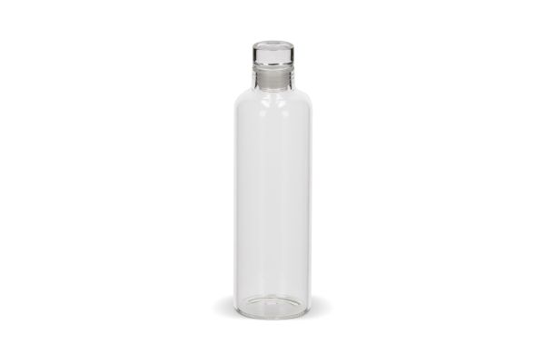 Trinkflasche aus Glas 500 ml, transparent