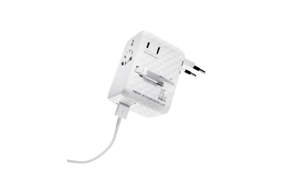 TROIKA Reiseadapter WORLDWIDE PULL 35