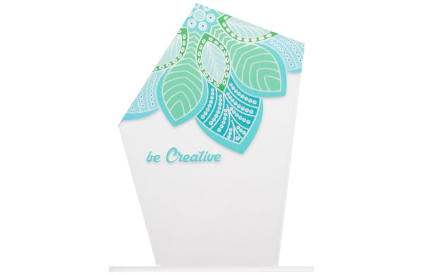 Trophäe Colorify, transparent, Variante A