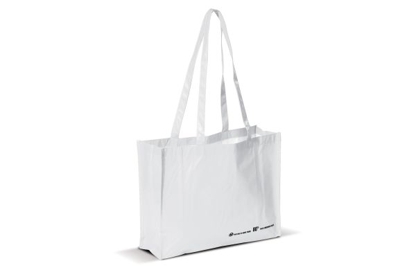 Umhängetasche R-PET 110g-m², weiss