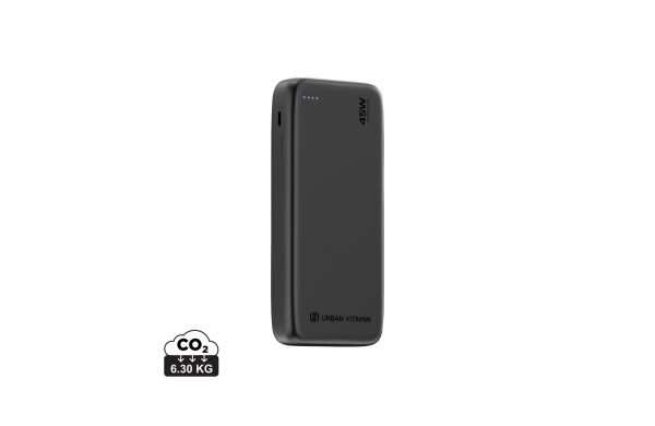 Urban Vitamin San Mateo 45W 20.000mAh Powerbank, schwarz