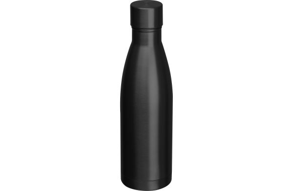 Vakuum Edelstahlflasche, 500ml - schwarz
