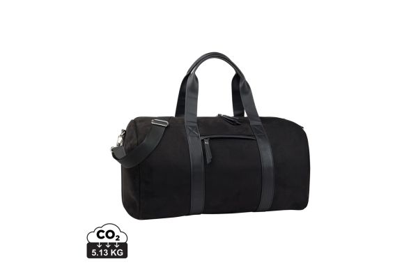 VINGA Marlow Wochenendtasche RCS aus recyceltem Polyester, schwarz