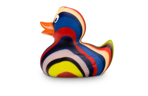 Werbeente Lenny Längsstreifen