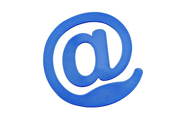 Zettelklammer at-Zeichen_ blau