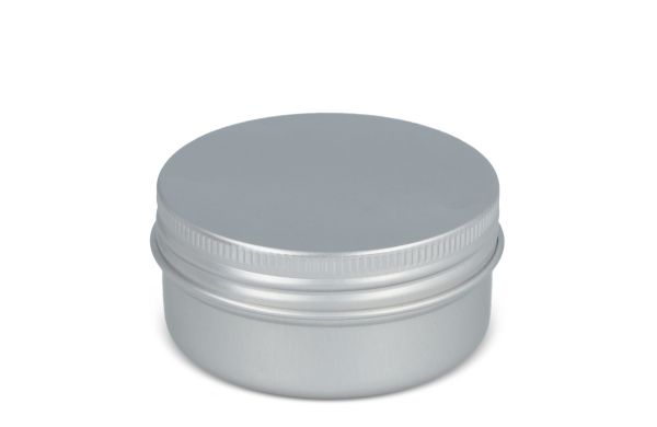 Zitronengras-Insektenschutzkerze auf Pflanzenbasis in recycelter Dose, silber