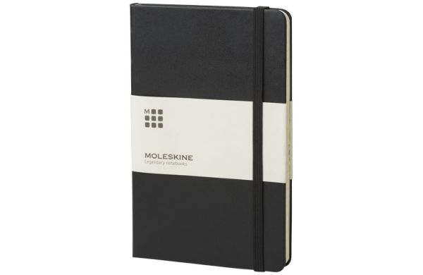 Moleskine Classic Hardcover Notizbuch L – kariert - schwarz 