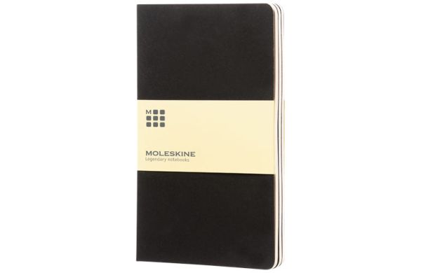 Moleskine Cahier Journal L – blanko - schwarz 