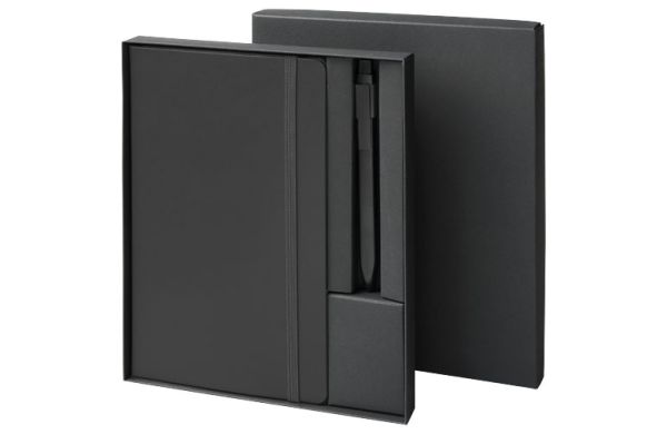 Moleskine-Notizbuch- und Stift-Geschenkset - schwarz 
