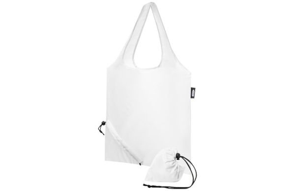 Sabia faltbare RPET Tragetasche 7L - weiss 