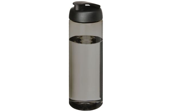 H2O Active® Eco Vibe 850 ml Sportflasche mit Klappdeckel - kohle, schwarz 
