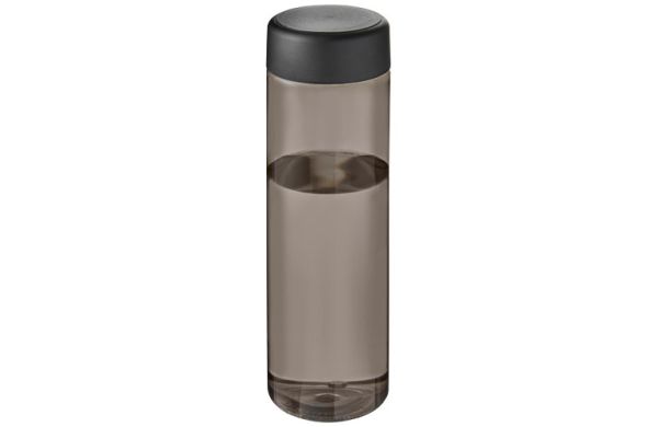 H2O Active® Eco Vibe 850 ml Wasserflasche mit Drehdeckel - kohle, schwarz 