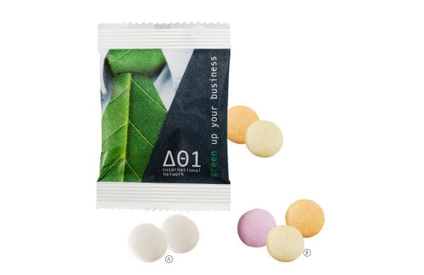 2er mentos im weißem Papiertütchen