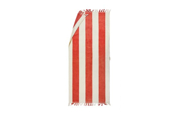 VINGA Valmer Strandtuch 450gr/m²/rot