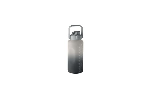 ACTIVATE MAX RPET-Trinkflasche 2000ml, schwarz