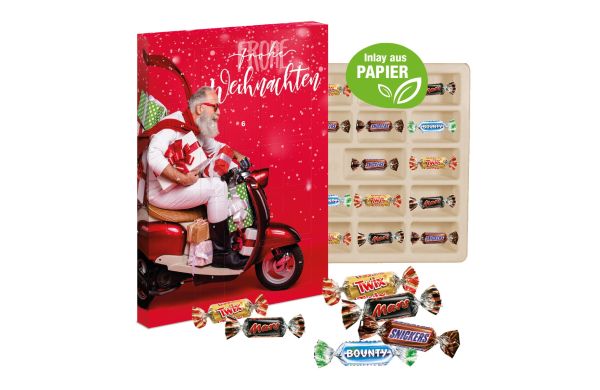 Adventskalender Mars Miniatures Mix Inlay aus Papierfaser