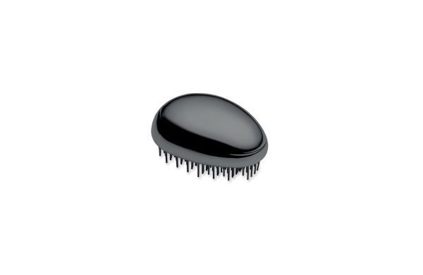 Anti-Tangle-Haarbürste, Schwarz
