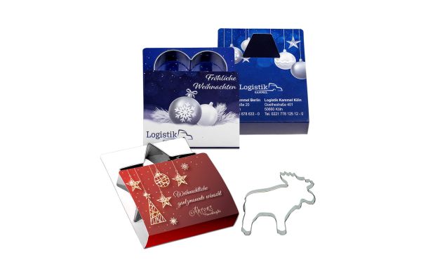Backförmchen Single-Pack - Weihnachten, Lasergravur