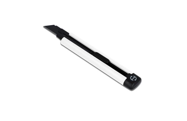 Bastelmesser aus recyceltem ABS, weiss