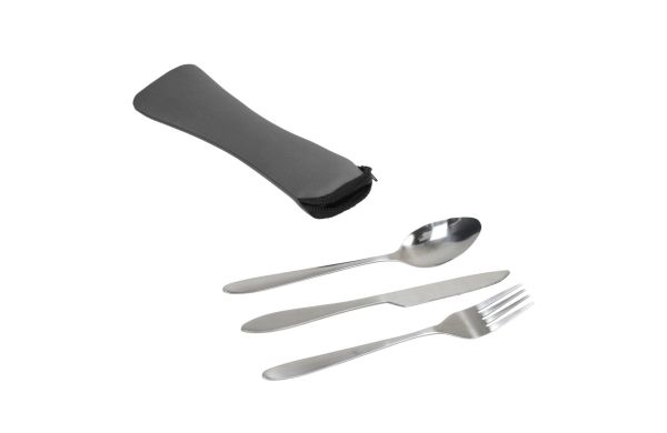 Besteckset "To Go", silber