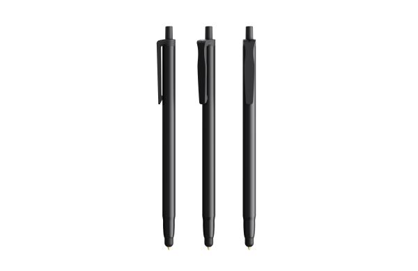 BIC® Clic Stic Stylus Kugelschreiber Schwarz Blaue Tinte